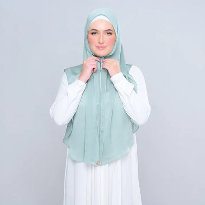 Instant Tag n' Go Butterfly | Textured Satin in Mint Green