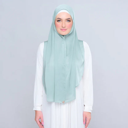 Instant Tag n' Go Butterfly | Textured Satin in Mint Green
