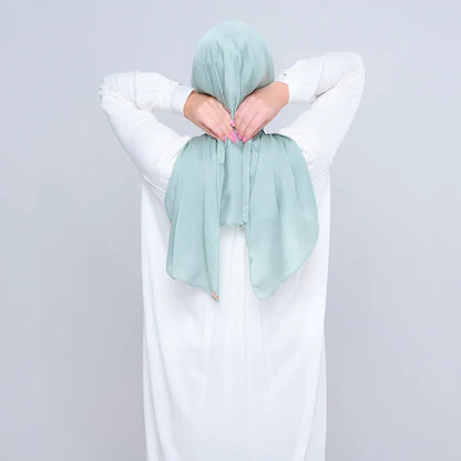 Instant Tag n' Go Butterfly | Textured Satin in Mint Green