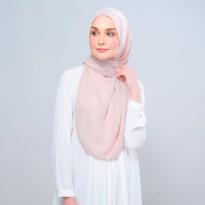 Instant Tag & Go | Chiffon Silk in Nude Pink