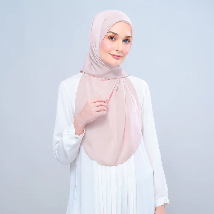Instant Tag & Go | Chiffon Silk in Nude Pink