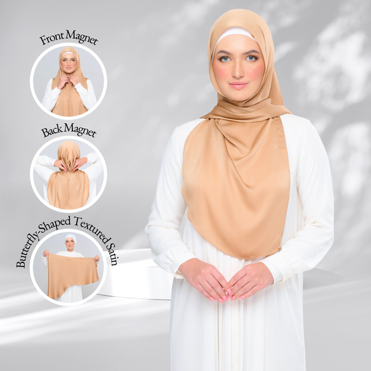 Tag & Go | Bawal Butterfly in Royal Tan