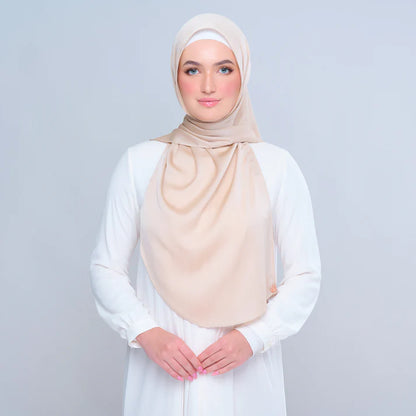 Instant Tag n' Go Butterfly | Textured Satin in Sandy Nude