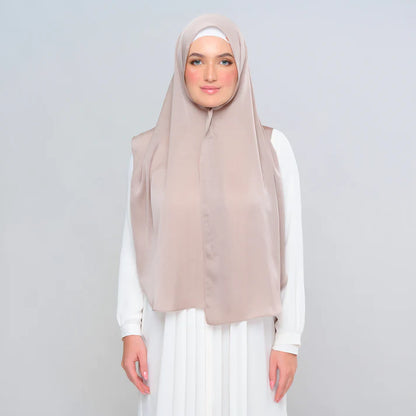 Instant Tag n' Go Butterfly | Textured Satin in Warm Chai